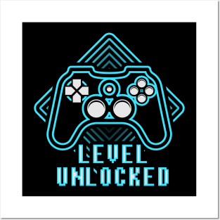 Level unlocked Posters and Art